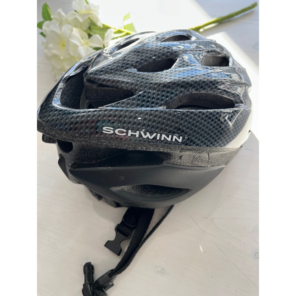 Schwinn Bike Helmet Men Women Cycling‎ Safety Carbon Fiber Look Adjustable